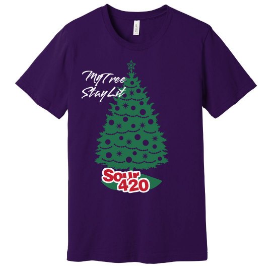 Sour420 Tree Stay Lit T