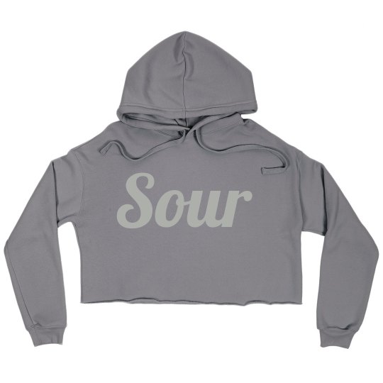 SourGirl Dank fronts cropped hoodie SourGirl Dank fronts cropped hoodie