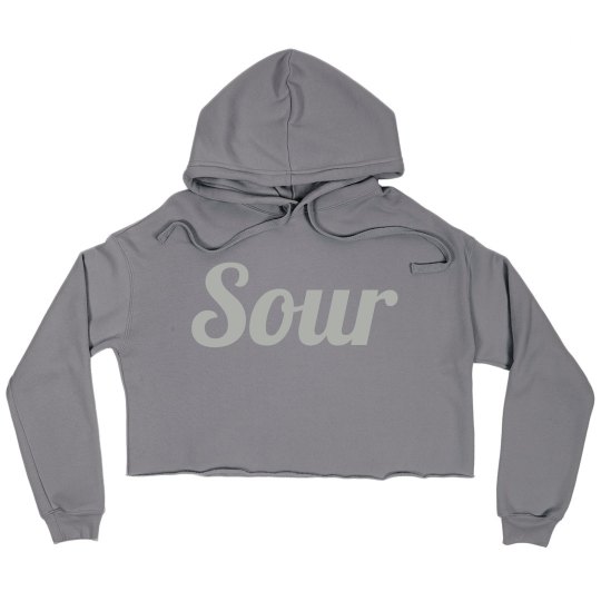 SourGirl "Gas" Cropped Hoodie SourGirl "Gas" Cropped Hoodie