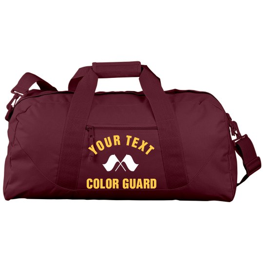 South HS Color Guard Liberty Bags Large Square Duffel Bag
