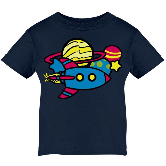 Space Astronaut Baby Tee