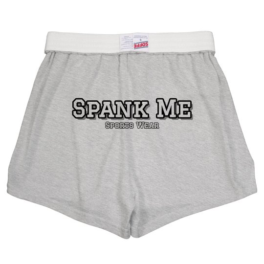 Spank Me Sports Wear Cheer Shorts - Gray