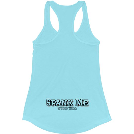 Spank Me Sports Wear Razorback Tank - Cancun