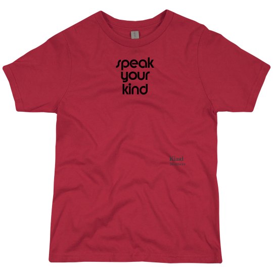 Speak Your Kind youth tee