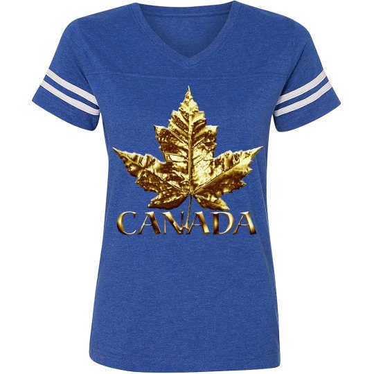 Sporty Canada T-Shirts Custom Canada Team Shirts
