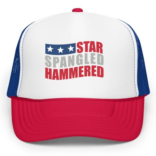star/hammered hat star/hammered hat