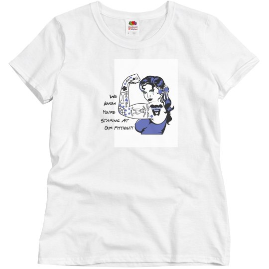 Staring At Our Pitties Tee Staring At Our Pitties Tee