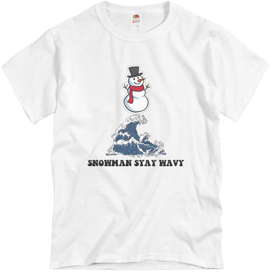 Stay wavy tee