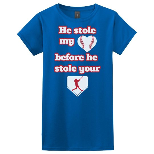 Stole my heart baseball Stole my heart baseball