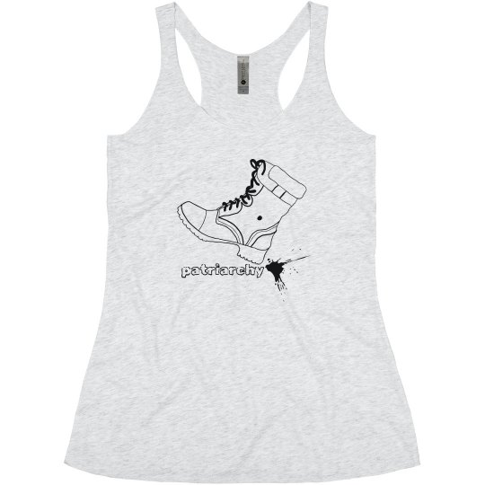 Stomp the Patriarchy Racerback Tank Stomp the Patriarchy Racerback Tank
