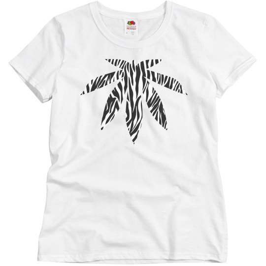 Stoner Zebra Print Ganja Leaf Dopey Tshirt Stoner Zebra Print Ganja Leaf Dopey Tshirt