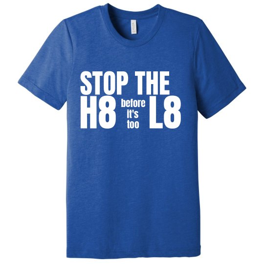 Stop the Hate Message