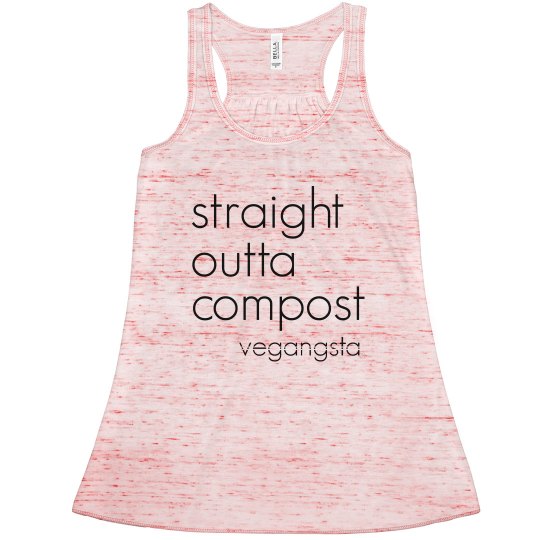 straight outta... racerback tank