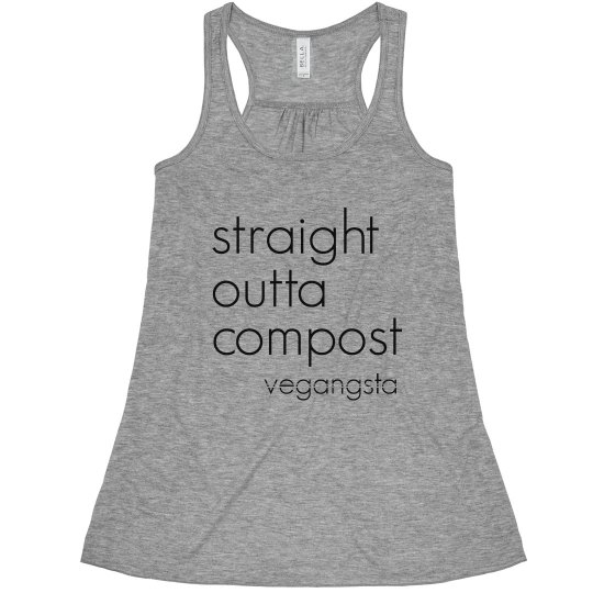 straight outta... racerback tank straight outta... racerback tank