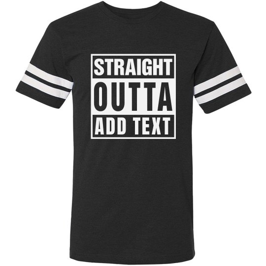 Straight outta sports tee