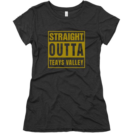 Straight Outta Teays Valley Tee Straight Outta Teays Valley Tee