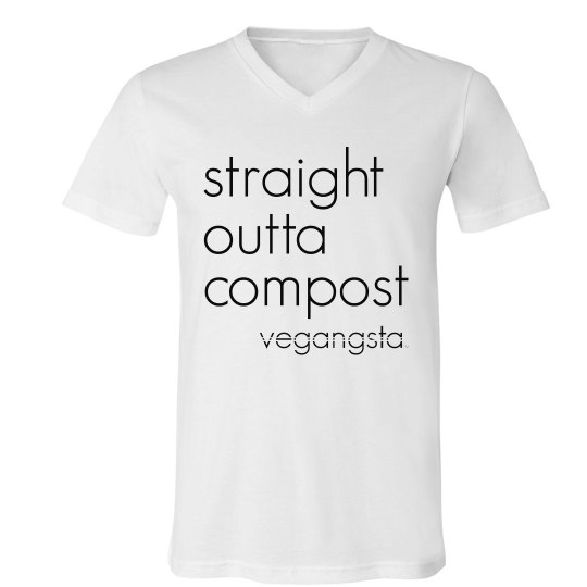 straight outta... unisex v tee