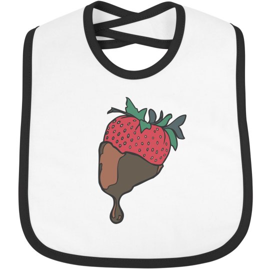 Strawberry Pink Bib Strawberry Pink Bib
