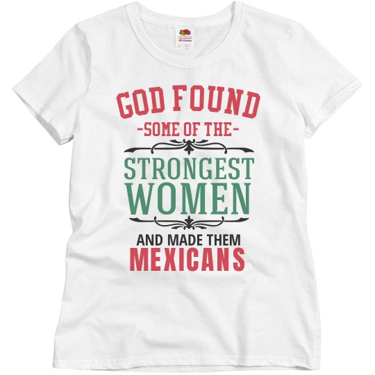 Strong mexican woman