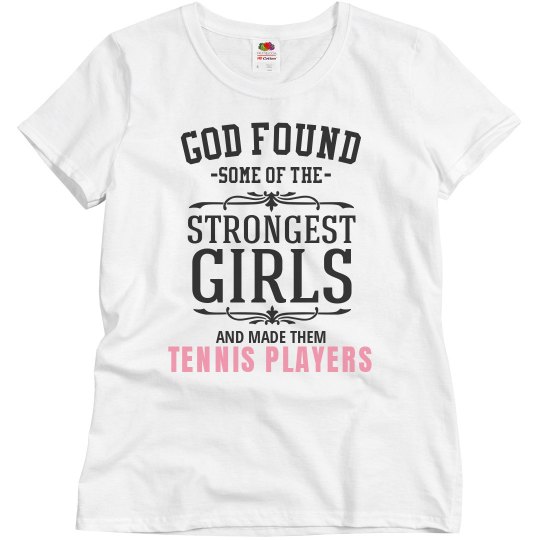 Strong tennis players