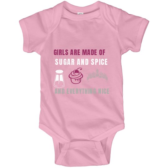sugar n spice onesie