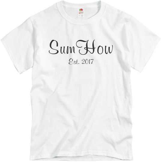 SumHow Unisex Est. Tee SumHow Unisex Est. Tee