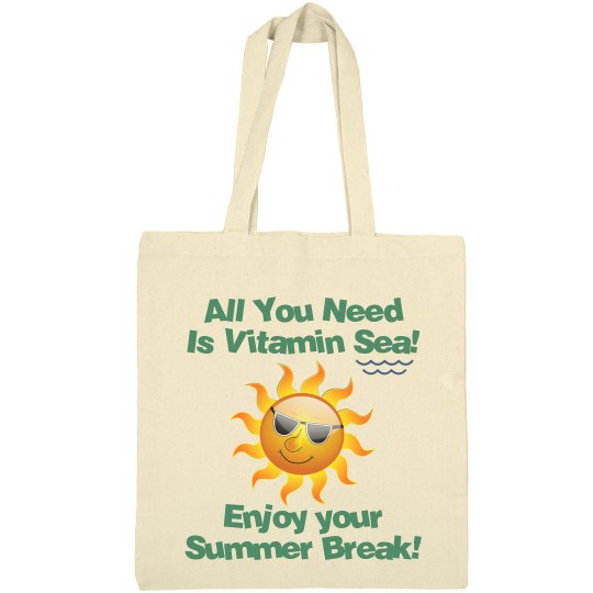 Summer Tote Bag - Sea Summer Tote Bag - Sea