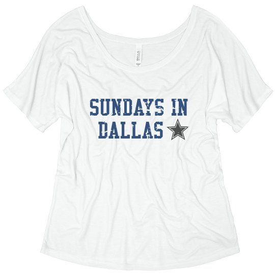 Sunday in Dallas flowy 