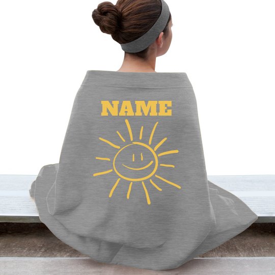 Sunshine blanket - personalized