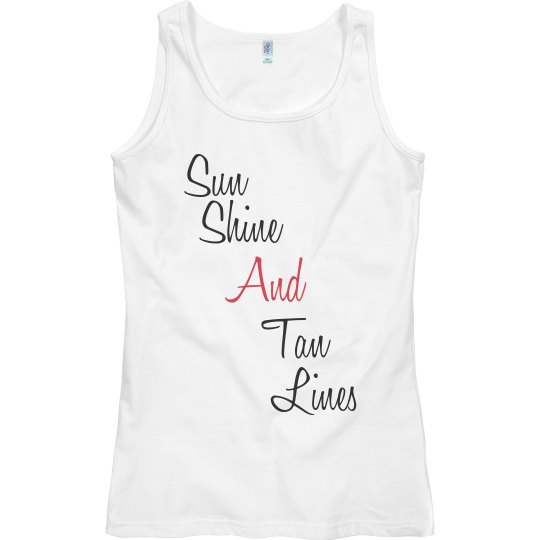 sun/tan tank