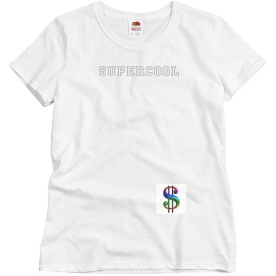 Supercool rainbow money sign shirt