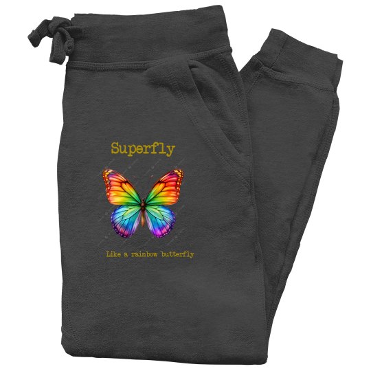 Superfly butterfly Stars sweatpants Superfly butterfly Stars sweatpants