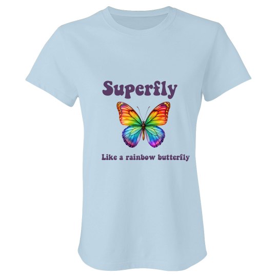 Superfly butterfly tshirt