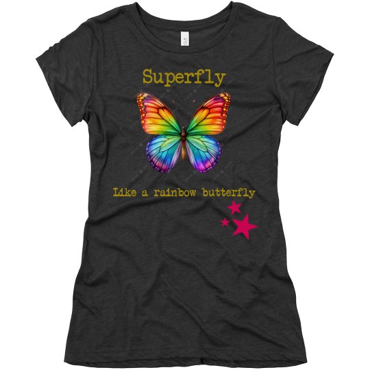 Superfly butterfly tshirt