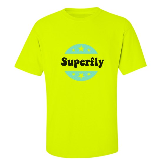 Superfly neon tee