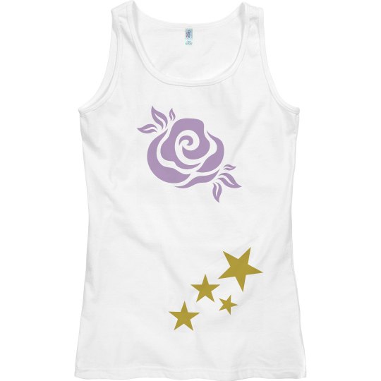 Superfly rose star tank top