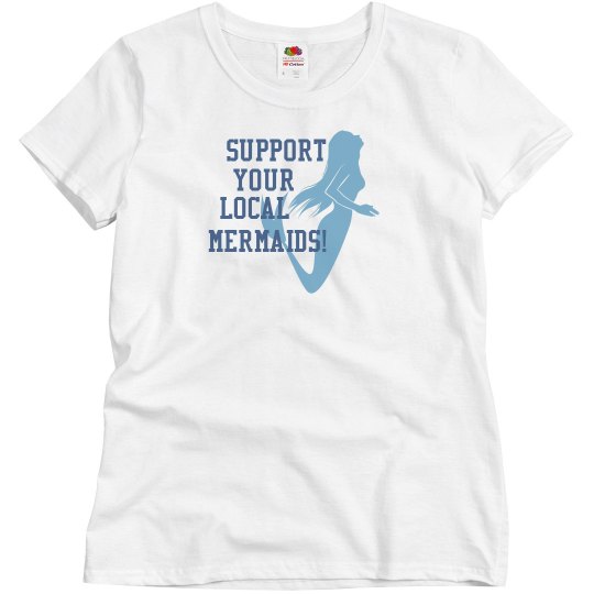 Support mermaids T shirt