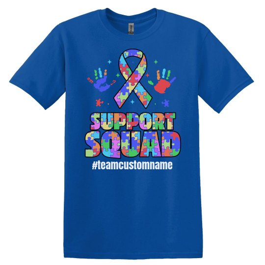 Support Squad Custom Team Autism Support Squad Custom Team Autism