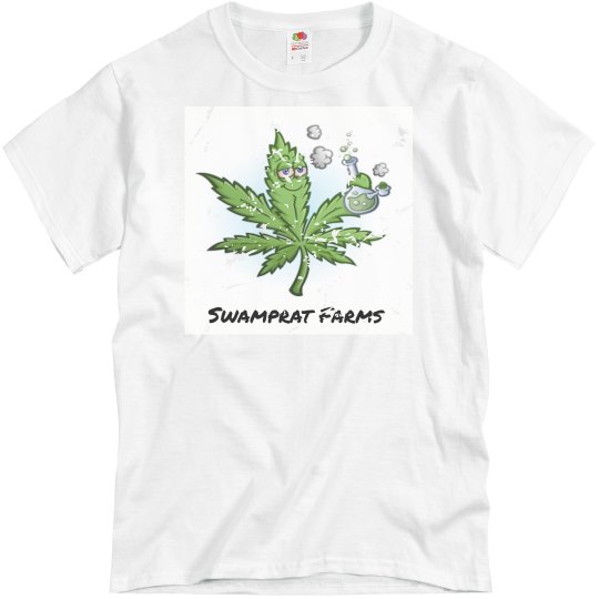 Swamprat Farms Distressed T Shirt 