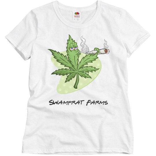 Swamprat Farms woman's T-shirt