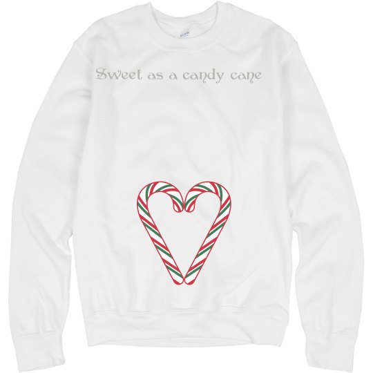 Sweet as a candy cane sweater