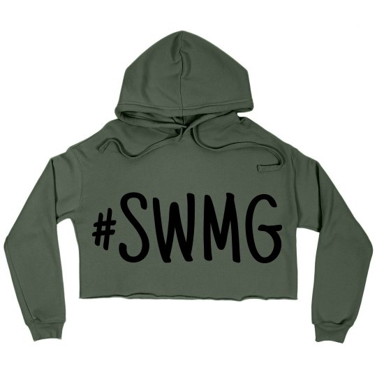 SWMG cropped hoodie SWMG cropped hoodie