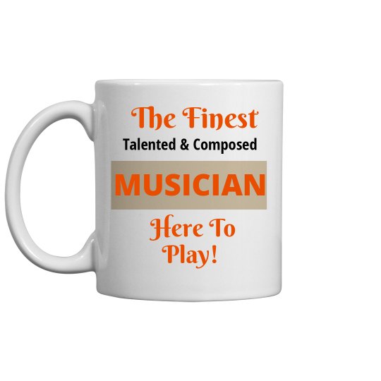 Talented & composed muscian