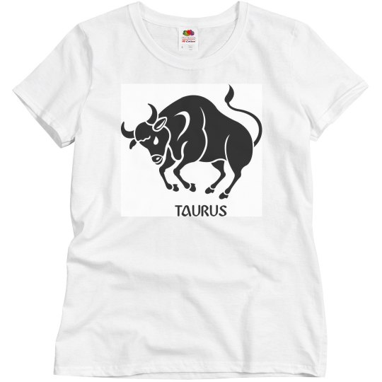 Taurus Zodiac Sun Sign T-shirt.