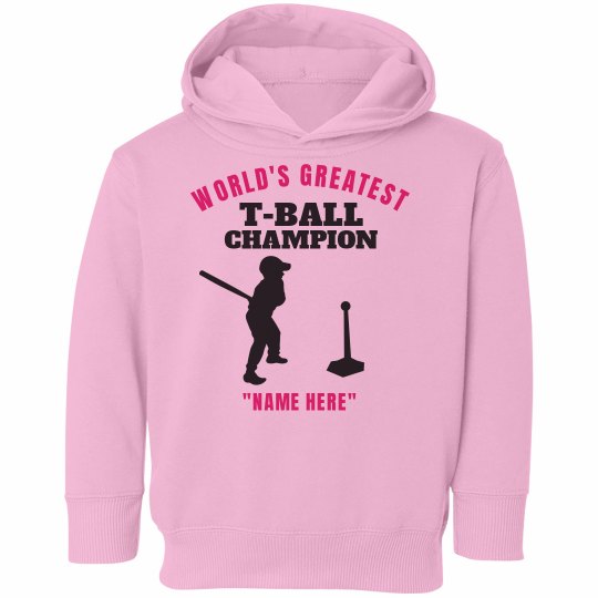 T-Ball Champion