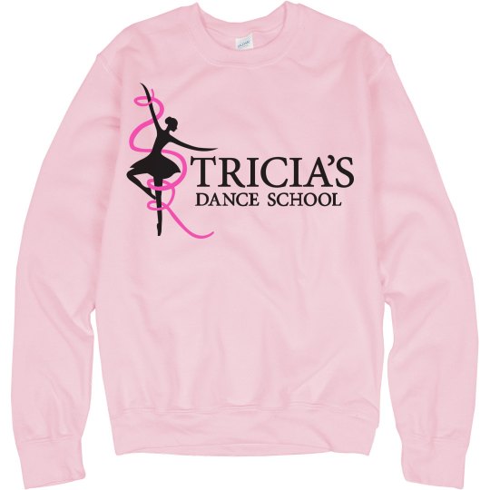 TDS Adult Pink Sweatshirt Crew TDS Adult Pink Sweatshirt Crew