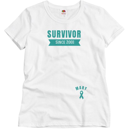 Teal Ribbon Survivor Teal Ribbon Survivor