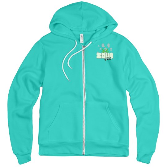 Teal Zip 