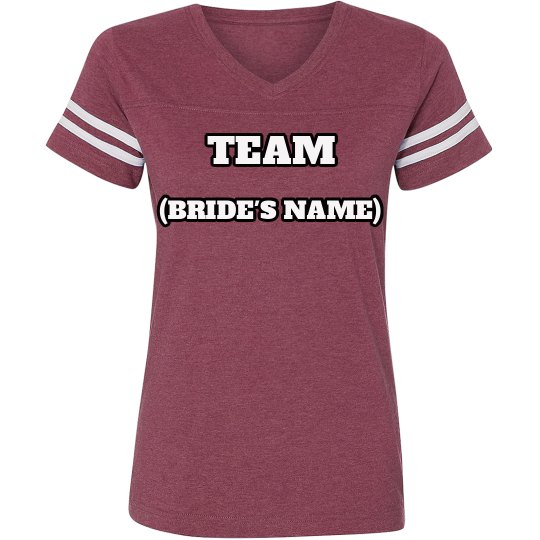 Team Bride Maid of Honor SS