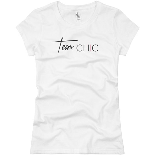 Team Chic basic tee Team Chic basic tee